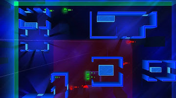 Frozen Synapse: CubanPete86 (green) vs Random_Cataphract (red) - Hostage Camp