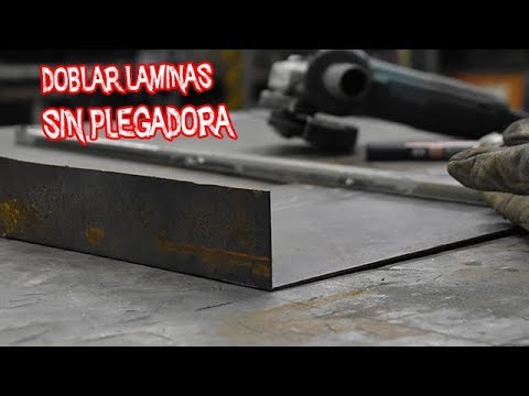 Video: Cómo Doblar Una Hoja De Metal