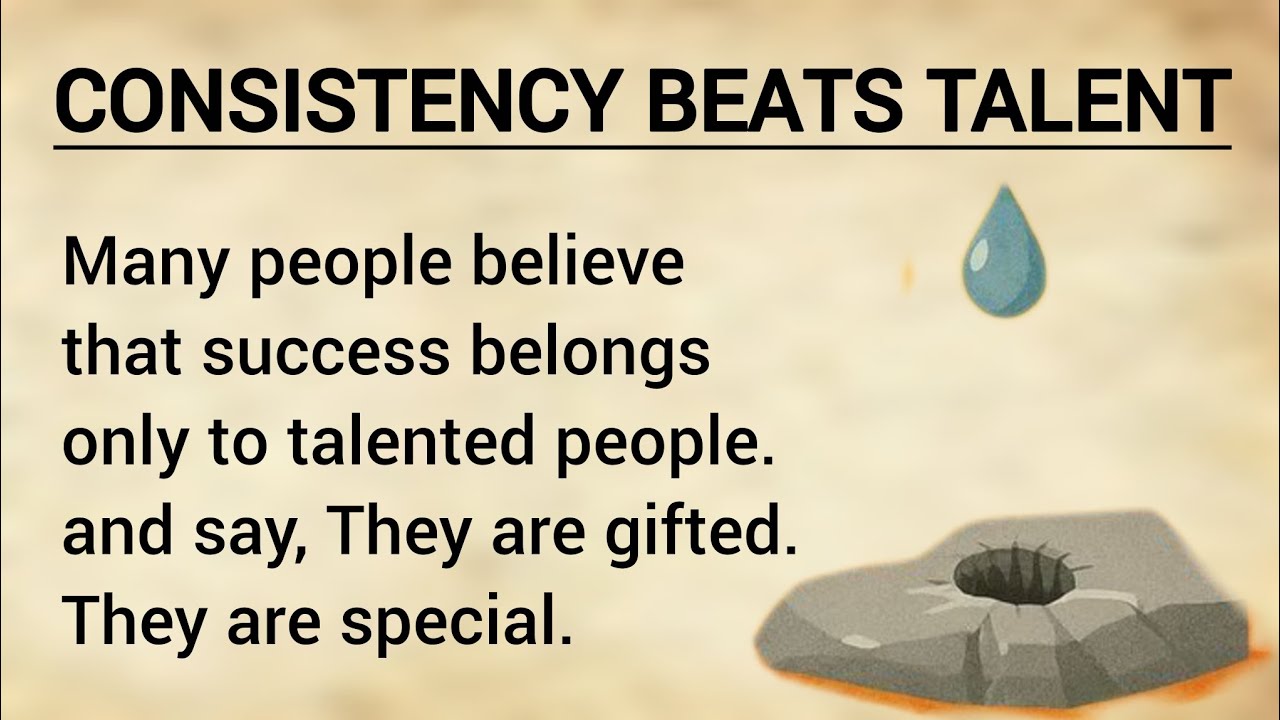 Consistency Beats Talent | The Real Secret Behind Success