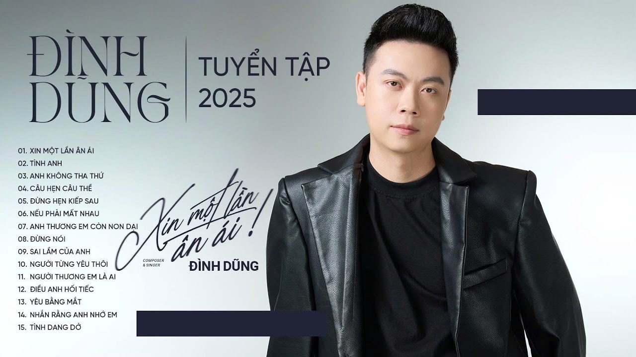XIN MỘT LẦN ÂN ÁI - TÌNH ANH | NHẠC TRẺ BALLAD BUỒN SÂU LẮNG HOT TIKTOK 2025 CỦA ĐÌNH DŨNG