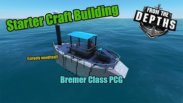 Building a CHEAP Gunboat in From the Depths (The Movie)