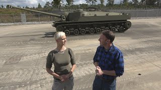 Touring the last T28 / T95 heavy tank before the big move at NACC Ft. Benning