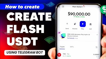 Flash USDT TRC20 Tutorial | Create Flash USDT with Telegram Bot in 2025
