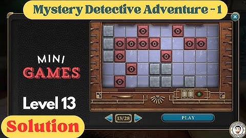 Mystery Detective Adventure Mini Games Puzzle 13