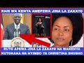 WAKENYA WAPAGAWA NA NYIMBO YA CHRISTINA SHUSHO YA ZAKAYO|WAMBATIZA NA RAIS RUTO