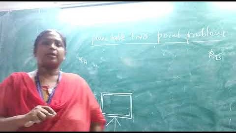 Plane Table Surveying_ Two Point Problem