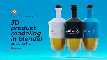 3D Product Visualization in Blender - Episode 1 (Modelling) __ A blender beginner tutorial.