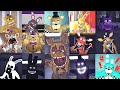 34 JUMPSCARE ANIMATRONICS no Roblox Fredbears Mega Roleplay!