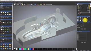 CADCAM 아트캠ARTCAM 22강 By 서울IoT센터&파라우치 screenshot 4