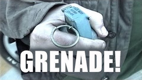 Jim Wagner my self-defense instructor: Terrorist Hand Grenade Survival Technique
