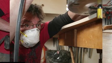 Live edge slab dining table final part (3 of 3)