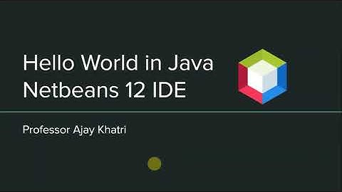 Hello World in Java using Netbeans 12 IDE ( Hindi ) | Java Tutorial