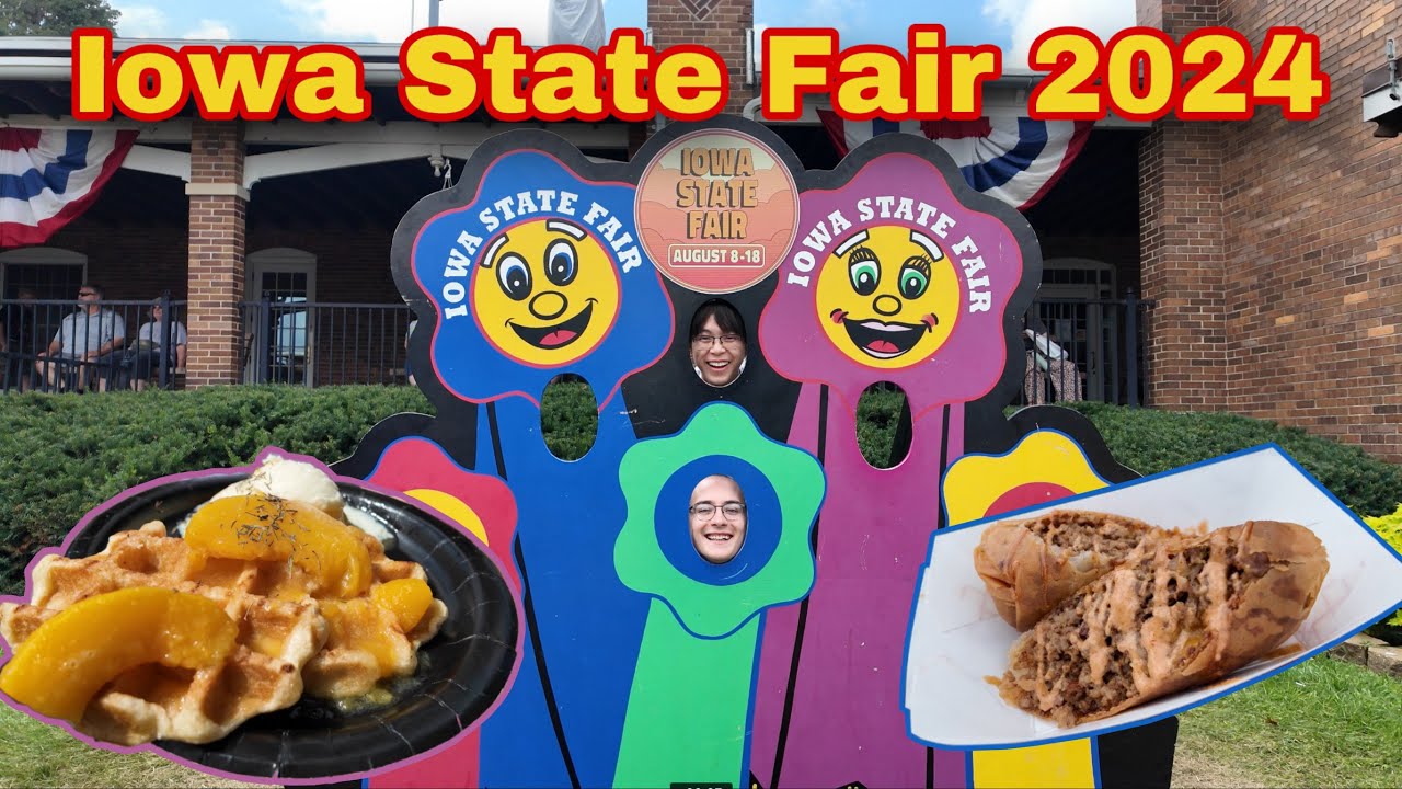 Trying the TOP FOODS at the Iowa State Fair 2024