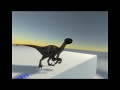 Mini dromaeosaurus in VR