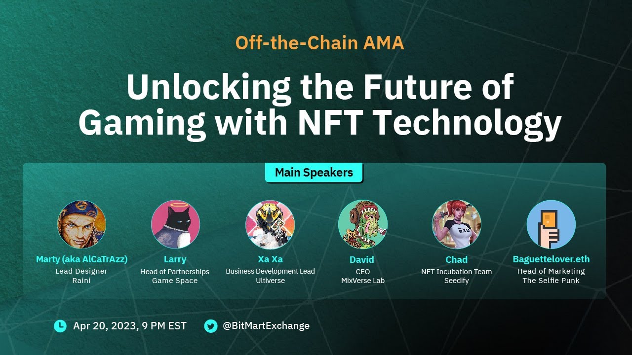Off-the-Chain AMA: Unlocking the Future of Gaming with NFT Technology ...