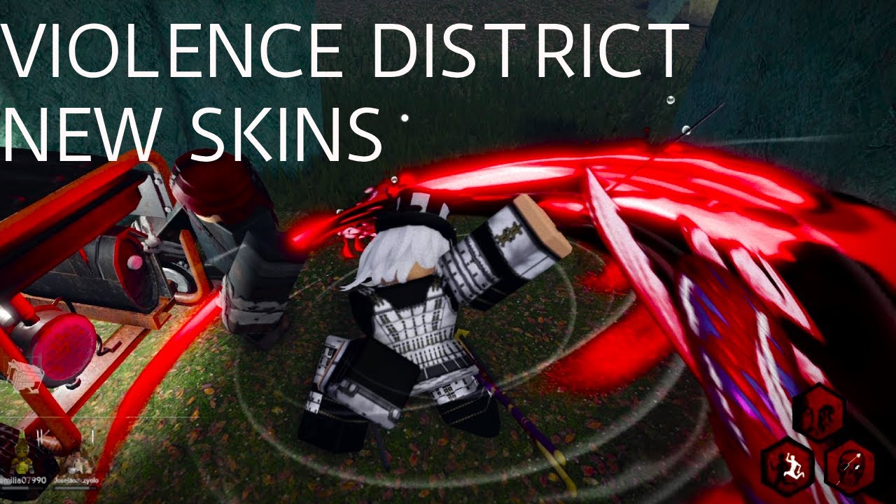 Dist Skin All NEW Item Skins and Animations | Violence District - YouTube