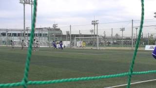 20121014大阪1L12履正社2 5豊中FC 58分履正社：岡本大FK