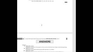 icse class 10th computer application practice paper