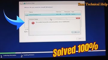 How to fix We couldn