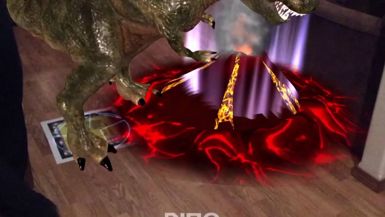 Dinocodes paleontology kit AR app.