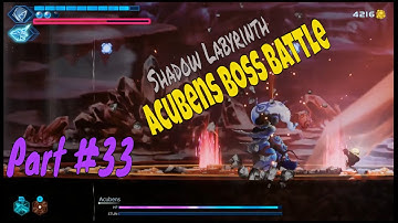 Shadow Labyrinth: Acubens Boss Battle Pure Gameplay