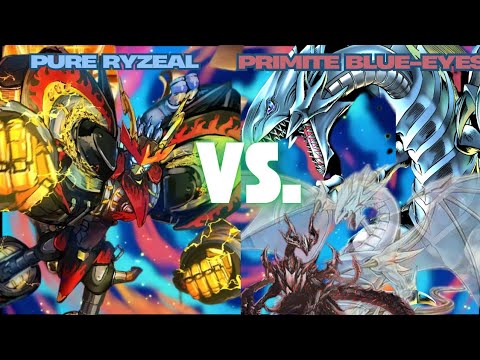 Yu-Gi-Oh! Grind Locals - R3 T1 - Pure Ryzeal vs. Primite Blue-Eyes ...