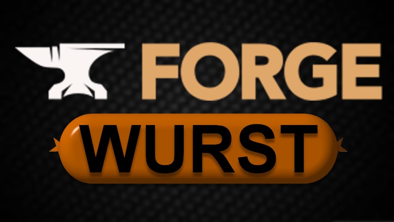 Wurst client. Wurst 1.16.5. Forge client. Forge. Wurst.