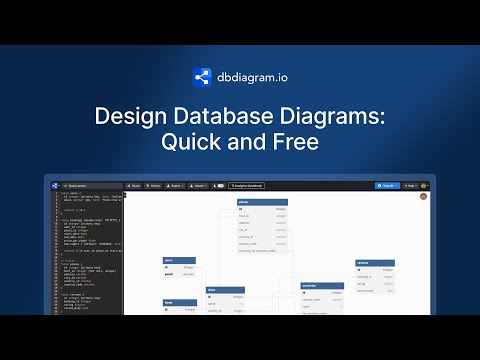 How To Design ER Diagrams Online For Rails and Relational SQL Database Tables