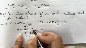 Circle | Class 7 Maths Chapter 11 Practice set 42 | finding the circumference of a circle