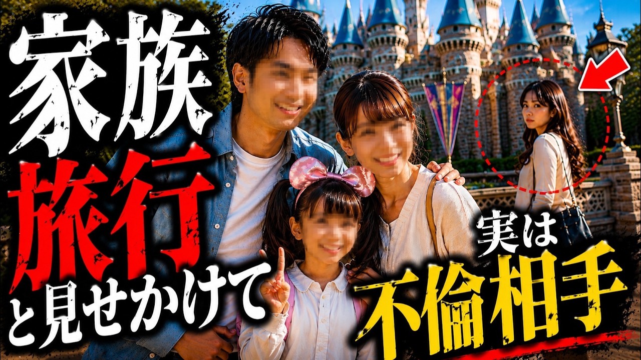 【異常すぎる計画】家族旅行のたびに愛人も同行。同じホテルに不倫相手を泊まらせ会っていた夫の最悪の本性とは…