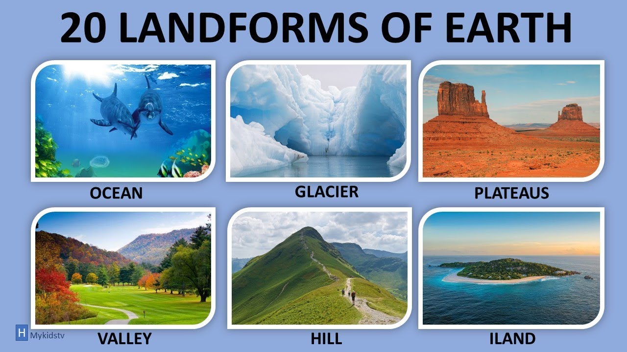 What Are The Major Landforms Of The Earth Major Lampf - vrogue.co
