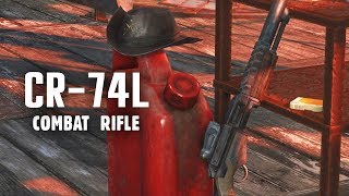 Мульт The CR74L Combat Rifle A Fully Automatic Rifle from the Creation Club for Fallout 4