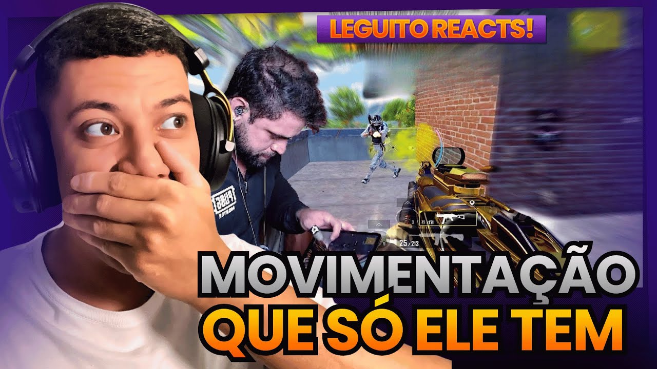 ESSE TIPO DE MOVIMENTAÇÃO ESTÁ EM FALTA NO CENÁRIO - PUBG MOBILE REACT GAMEPLAY BIZARRO FPS