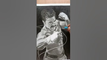 Drawing RRR Ramcharan #shorts