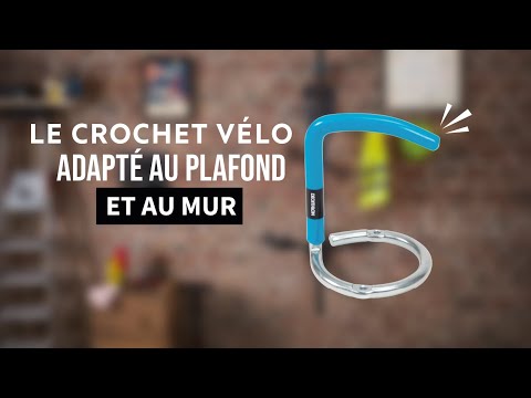 Vidéo: Support mural pour vélo