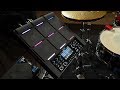 Alesis Strike Multipad Hybrid Set-Up With An Acoustic Drum Kit