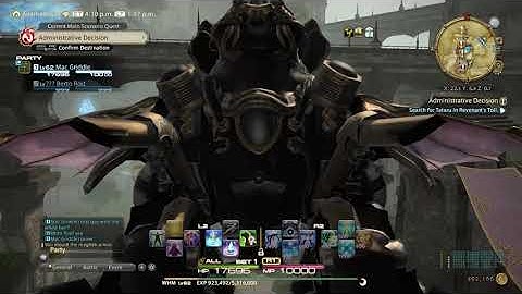 Administrative Decision - Final Fantasy XIV