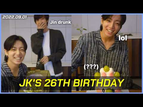 When Jin Crashed Jungkook's 26th Birthday Live