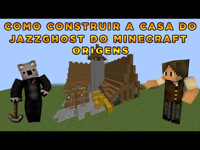 X 上的 Jazzghost：「Casa na montanha do Minecraft Lendário, que