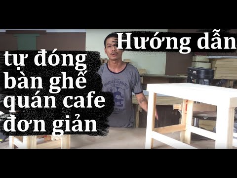 Video: Bàn cà phê ván gỗ tự làm (ảnh)