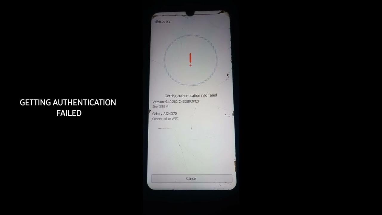 Erecovery getting package info failed. Erecovery getting package info failed
