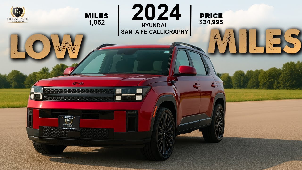 2024 Hyundai Santa Fe Calligraphy AWD | Luxury SUV with Premium Features