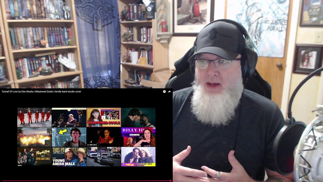 Reacting to Missioned Souls Band covering Tunnel of Love by Dire Straits