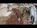 Digging A Water Line With The Takeuchi TB153fr