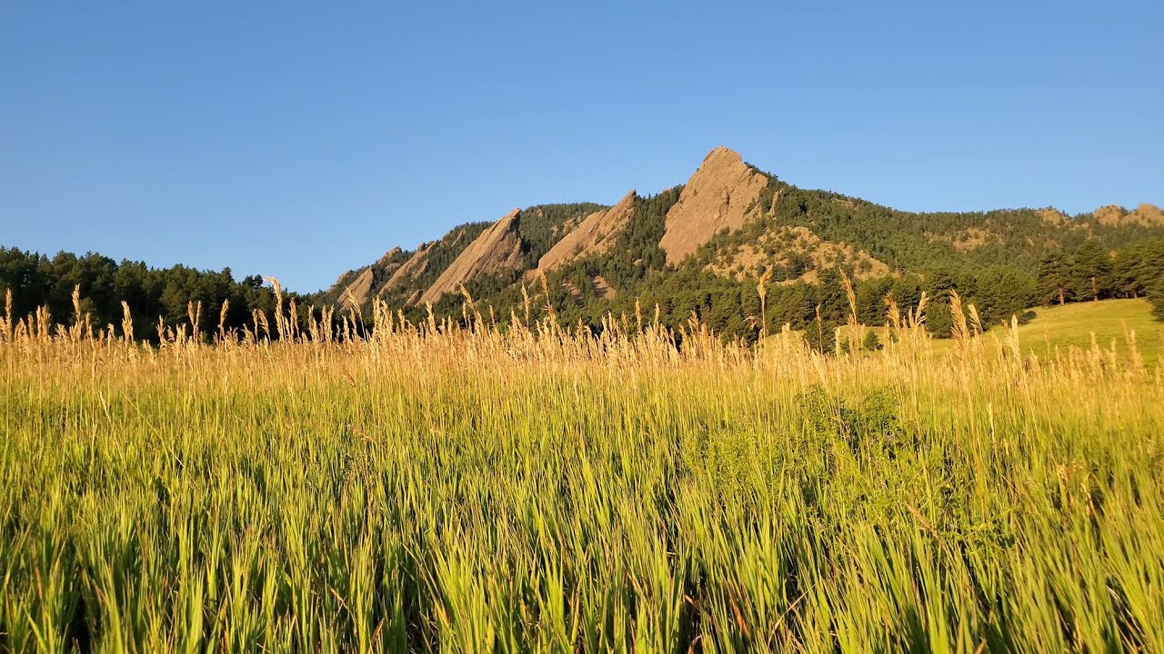 Flatirons Sunrise Chautauqua Boulder Colorado 7162020 Youtube 