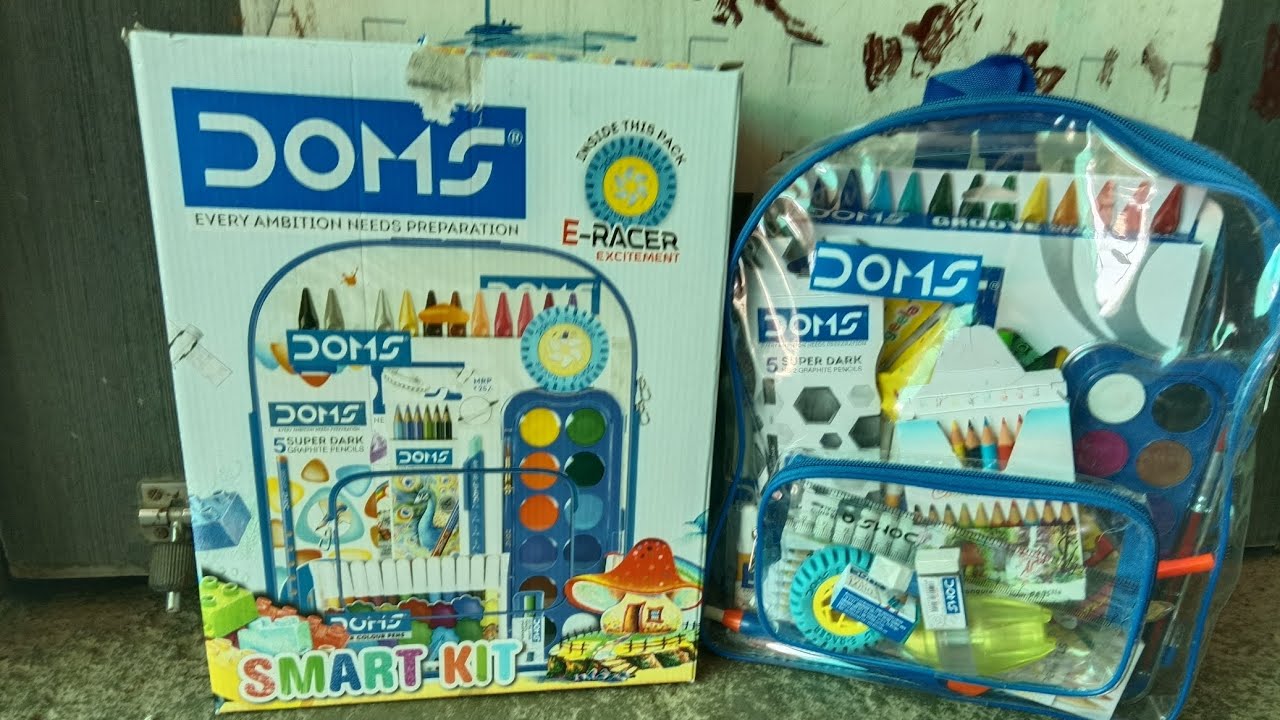 Doms smart kit unboxing - YouTube