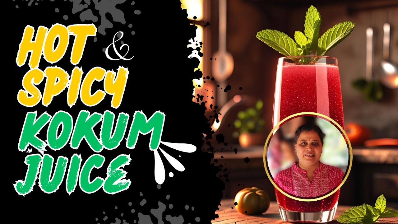 Healthy Hot & Spicy Kokum Juice | Immunity Boosting Drink for Any Weather!