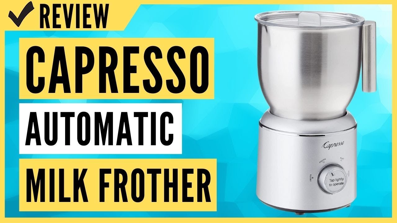 Capresso froth Select Automatic Milk Frother Review 