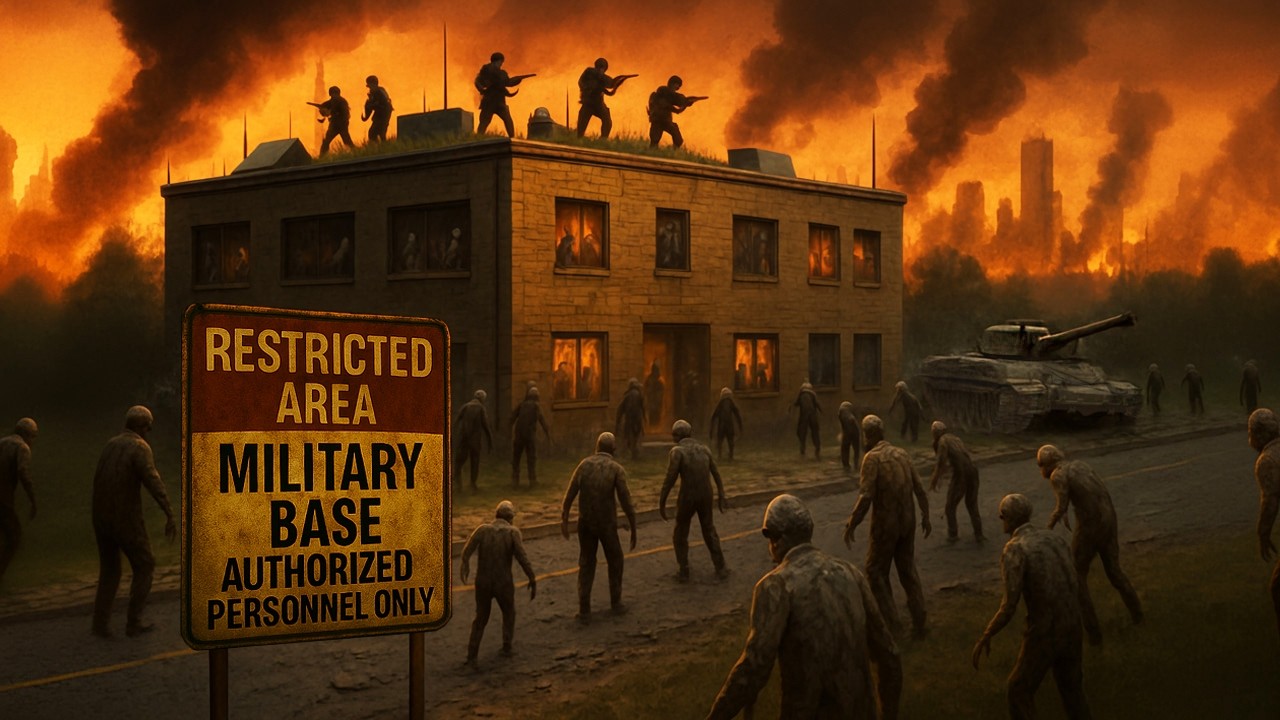 Could You Survive a Zombie Apocalypse on a Military Base - YouTube