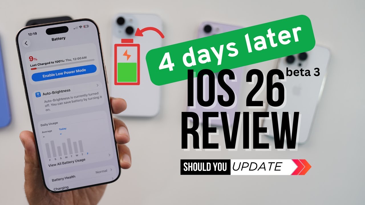 iOS 26 Beta 3 Review | Should you update to iOS 26 Beta 3? Prime Day ...